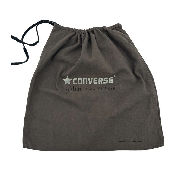 Converse John Varvatos Travel Bag 14 X 14 Shoe‎ Carrying Dust Bag - Picture 1 of 4
